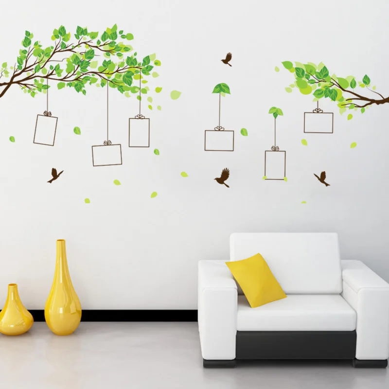 Фотообои с изображением леса и воспоминаний дерева|sticker wallpaper|decoration muralehome decor |