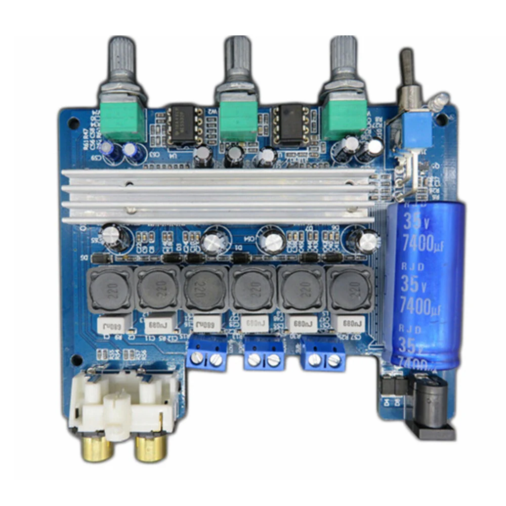 

2.1 Channel Digital Power Amplifier Board TPA3116D2 2*50W+100W Subwoofer Amplifier