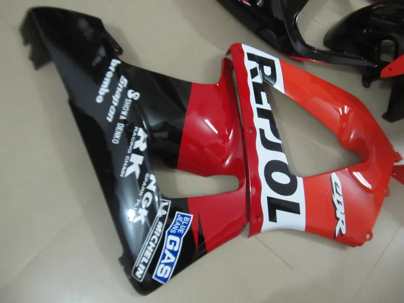 Комплект обтекателей из АБС красного и черного цвета для кузова CBR900RR 00 01 CBR900 929 2000