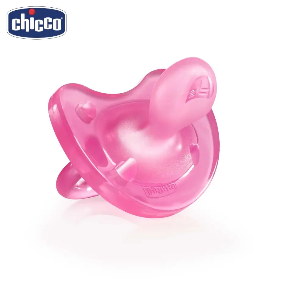 Пустышка Chicco Physio Soft 1 шт. 0 6 мес. силикон голубая|Соска| |