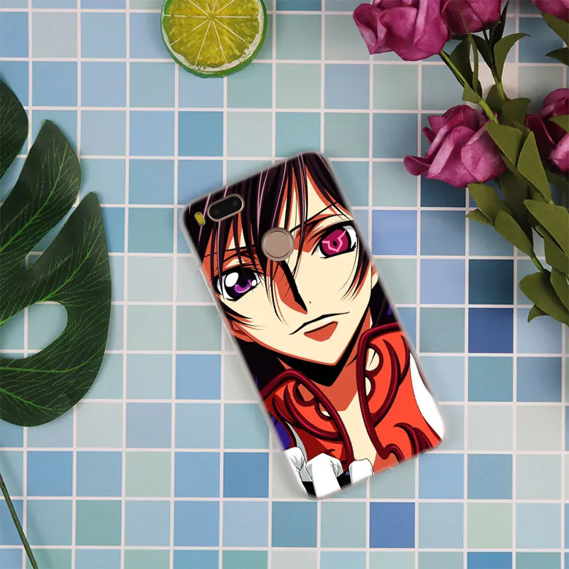 MLLSE аниме код Geass Lelouch чехол для Xiaomi mi Play Pocophone F1 8 A1 A2 Lite 6 6Plus mi x 3 2S красный mi Note 4x5 6 S2 горячая распродажа