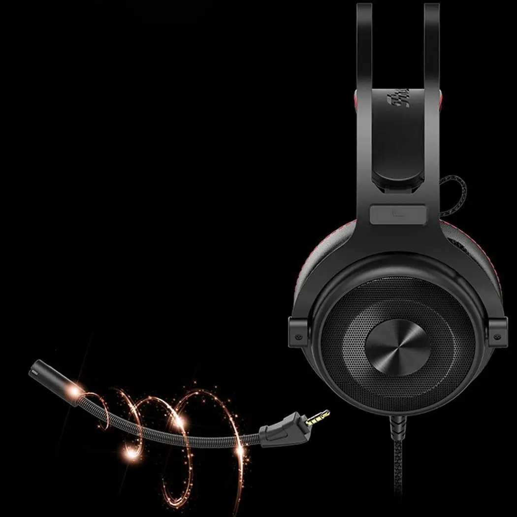 Проводная игровая гарнитура наушники игровой микрофон черный стерео 1 м/43 3 дюйма