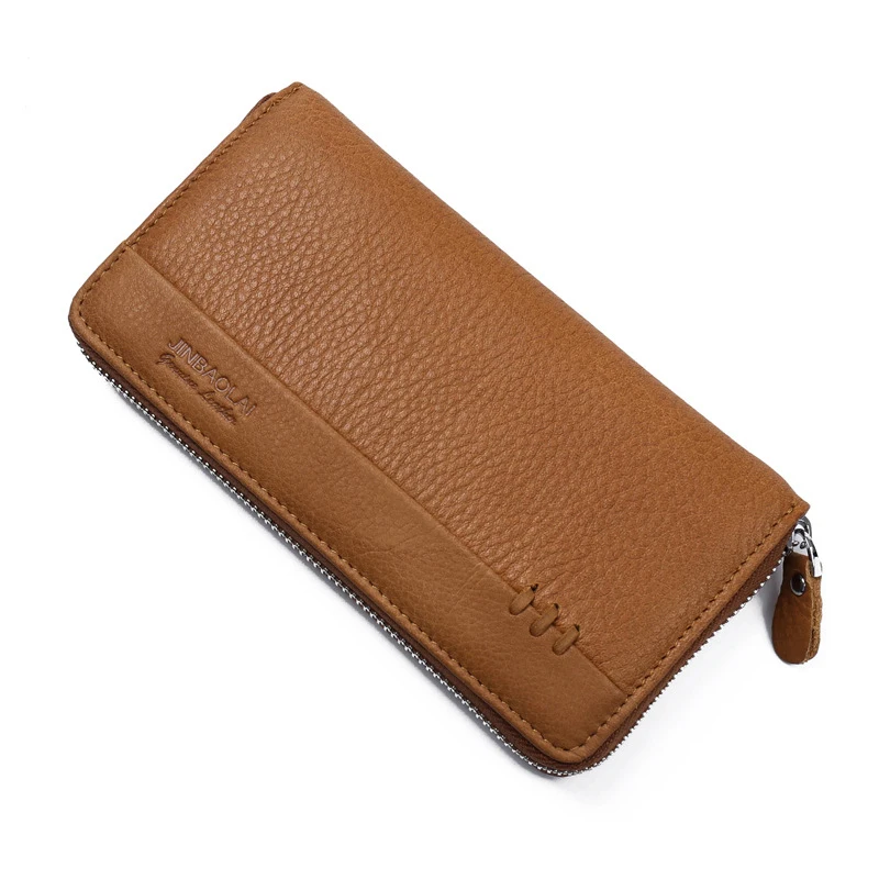 Мужской кошелек из натуральной кожи повседневный роскошный мужской воловьей