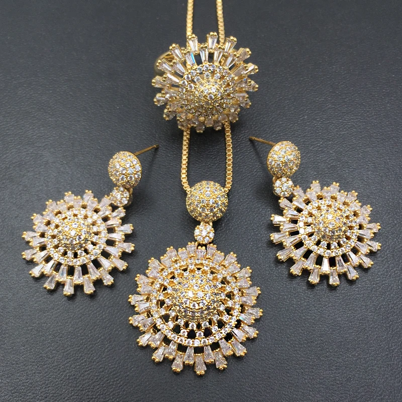 Набор ювелирных изделий Lanyika художественный роскошный стерео шар с микро