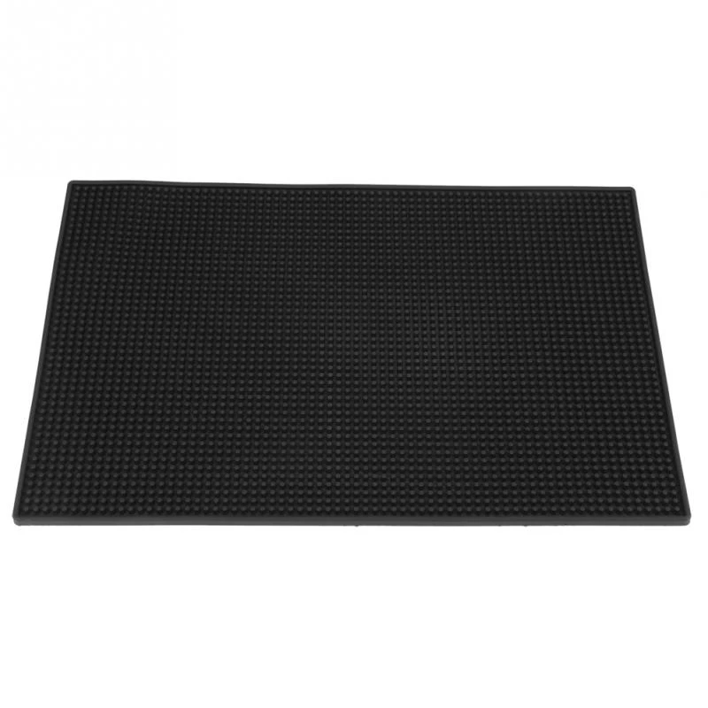45x30x1cm Резиновый коврик для бара, сверхпрочный домашний бар и резиновый коврик для коктейлей, бармена, чайная чашка, Набор кружек, водостойкая кухонная салфетка - Цвет: 45x30x1cm