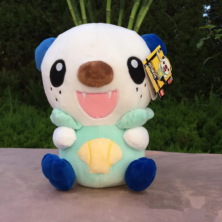 38 см Oshawott плюшевые игрушки высокого качества милые аниме плюшевые игрушки Детские Подарочные игрушки дети мультфильм Oshawott плюшевые куклы