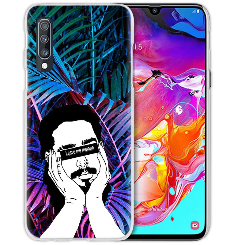 Post Malone чехол для samsung Galaxy A50 A70 A80 A20e A60 A40 A30 A20 A10 A8 A6 плюс A9 A7 Жесткий PC певцов чехол для телефона чехол