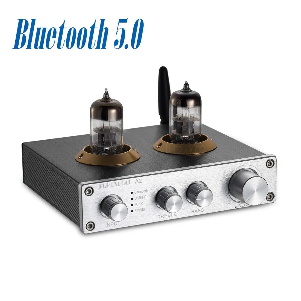 Nobsound стерео 6N3 вакуумный ламповый преусилитель Bluetooth 5 0 HiFi USB PC декодер AUX