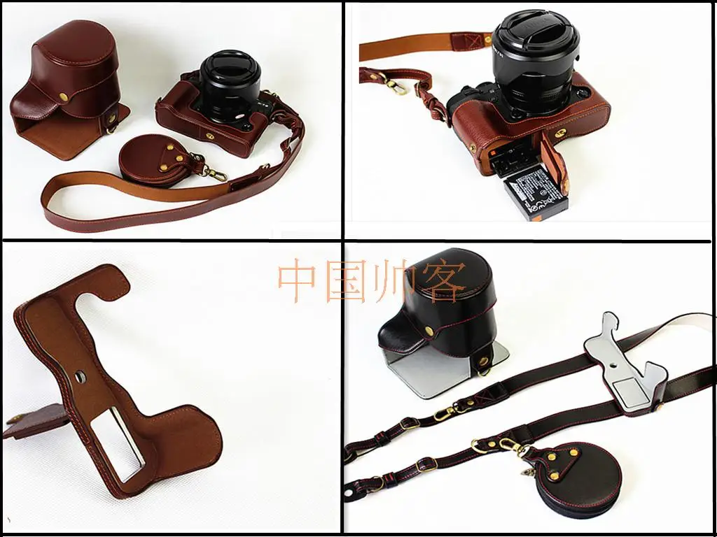 Чехол для Камеры Deluxe Edition из искусственной кожи с отделением хранения Fujifilm Fuji XT2 XT