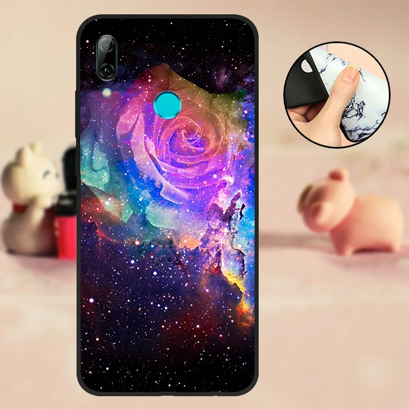 T03 P Smart Coque для huawei PSmart чехол силиконовый черный ТПУ 6," для huawei P Smart Чехол для мобильного телефона мягкий - Цвет: T03