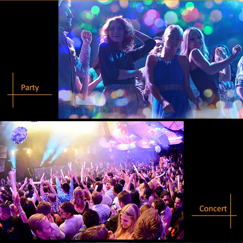 Миниатюрная сценическая светодиодная RGB лампа 220 В переменного тока 110 E27 3 Вт