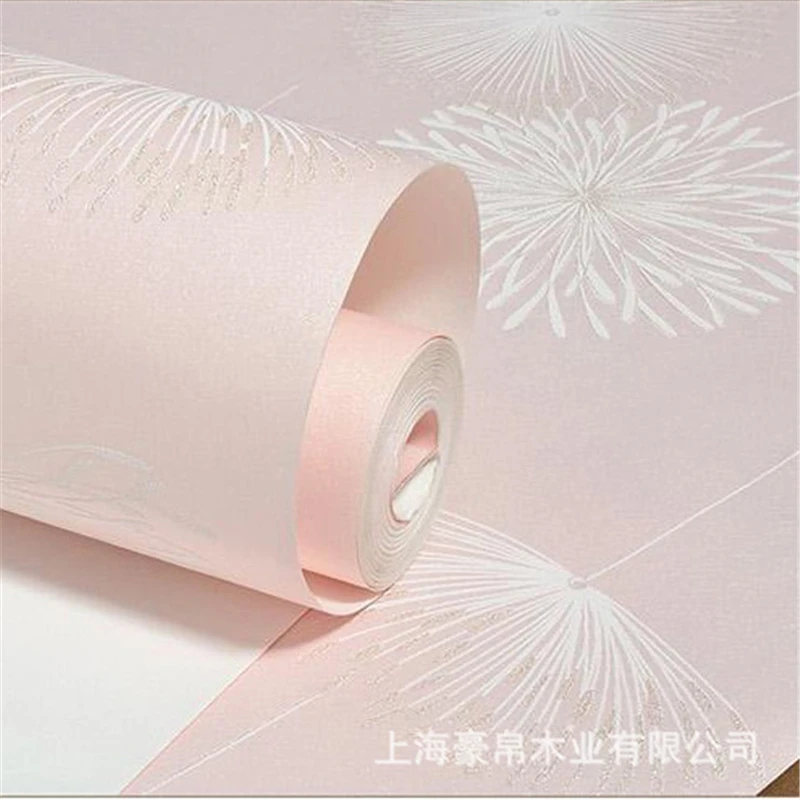 beibehang papel de parede Non-woven wallpaper living room bedroom cozy countryside dandelion TV background | Обустройство дома
