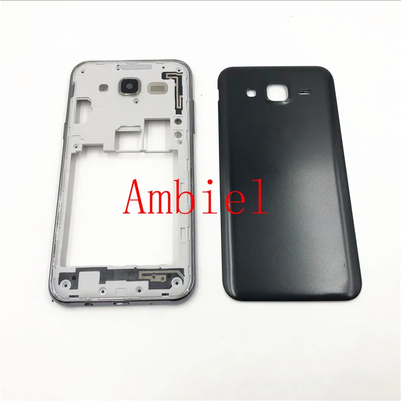 Оригинальный корпус телефона средней рамки для Samsung Galaxy J5 2015 J500 J500F J500H J500M J500FN с