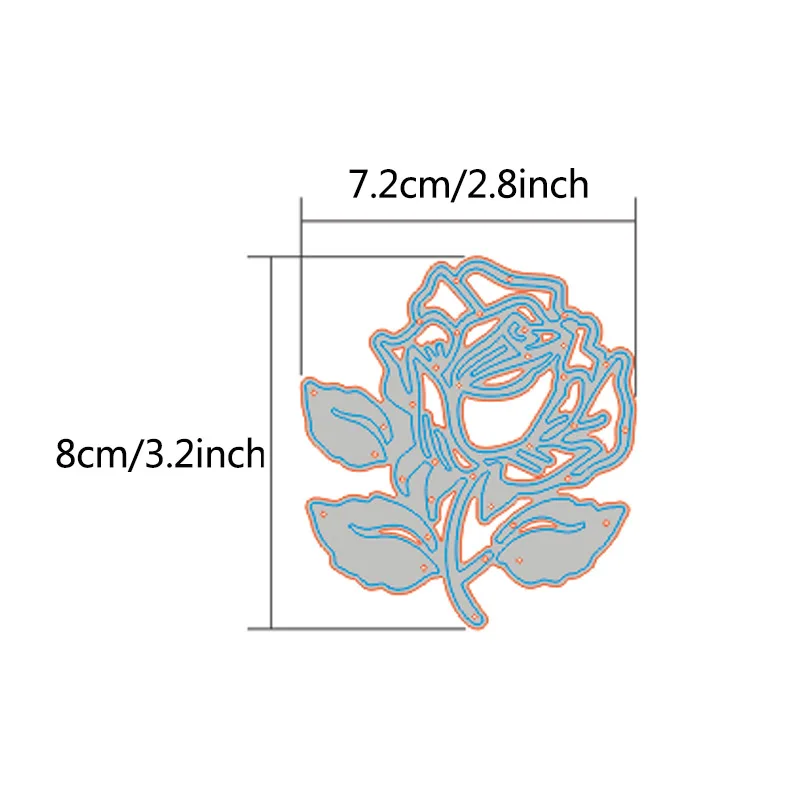cutting dies Рождественский лист poinsettia, штампы с розами, кружевная окантовка, металлическая вырубка, сердце, новинка, вырубные штампы для скрапбукинга - Цвет: cutting dies