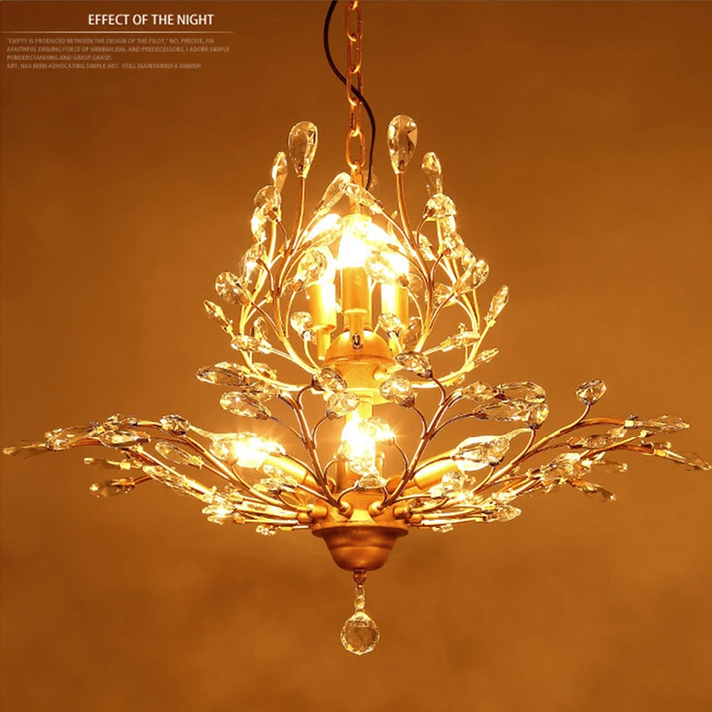 Креативная Подвесная лампа в стиле АР-деко Современная хрустальная люстра K9