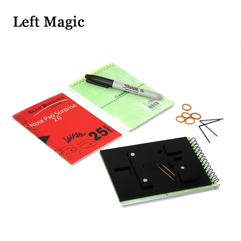 Note Pad Surprise 2 0 (DVD + Gimmick) волшебные трюки сцена крупным планом реквизиты забавные