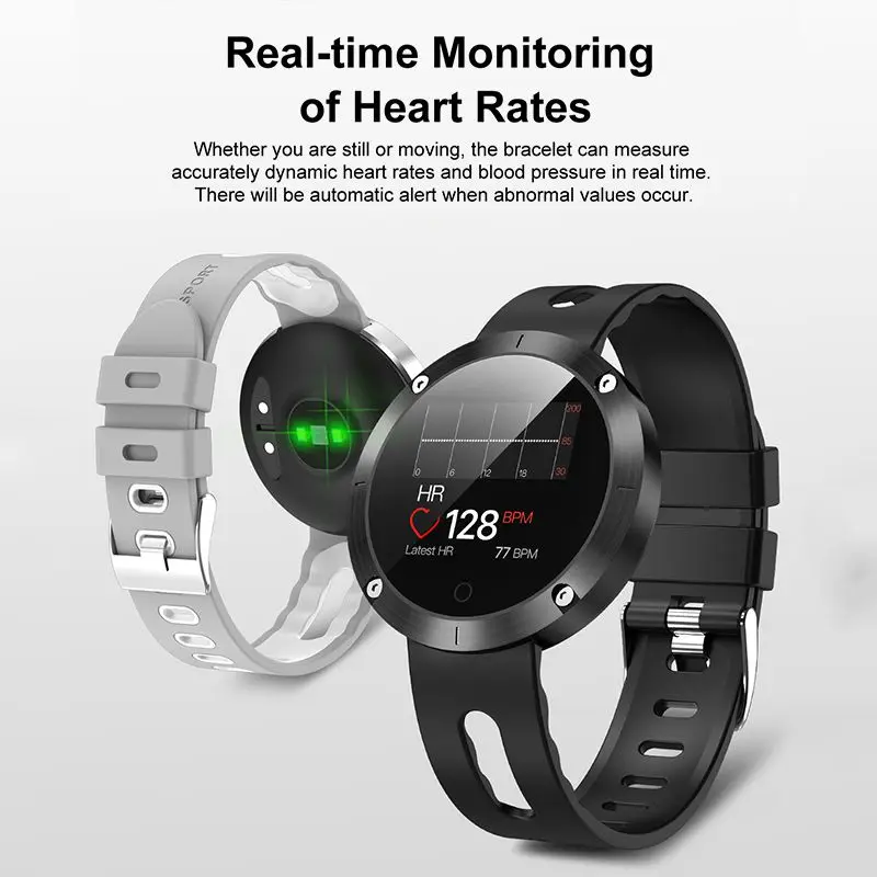 Smart Watch SALFRESA DM58PLUS Male Female Bluetooth Sports Wristband Waterproof Pedometer Outdoor Heart Rate Monitoring | Электроника