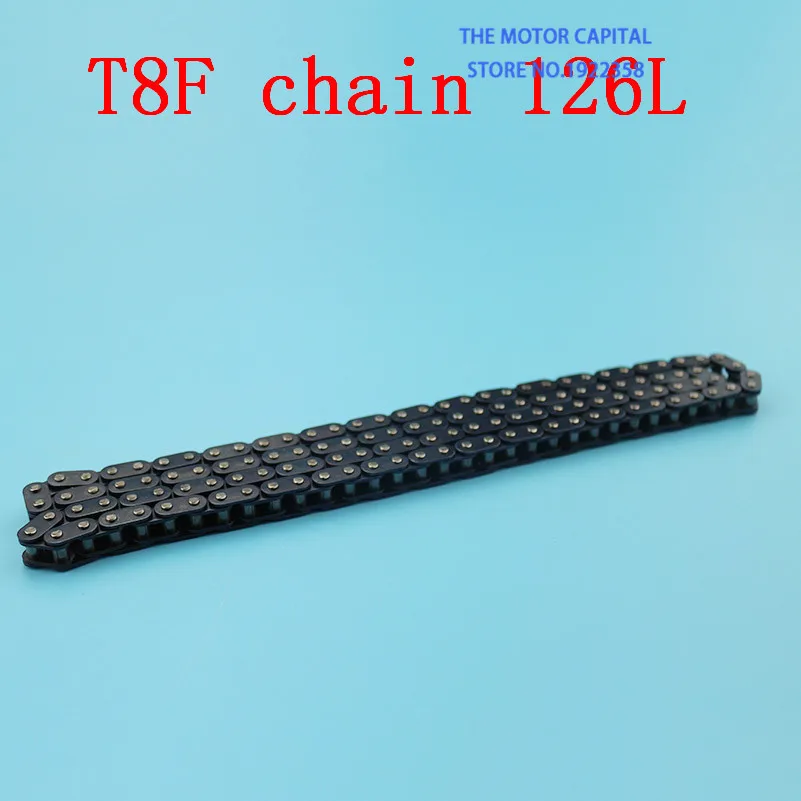 Chain T8F 29 мм 54 Т Шестерня+ 11 Т Шестерня Задняя звездочка 126j цепь подходит Мини Мото квадроцикл atv 2 тактный двигатель - Цвет: Chain