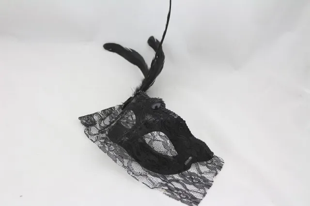 Кружевная маска для Хэллоуина взрослых выпускного вечера симуляции ужасов