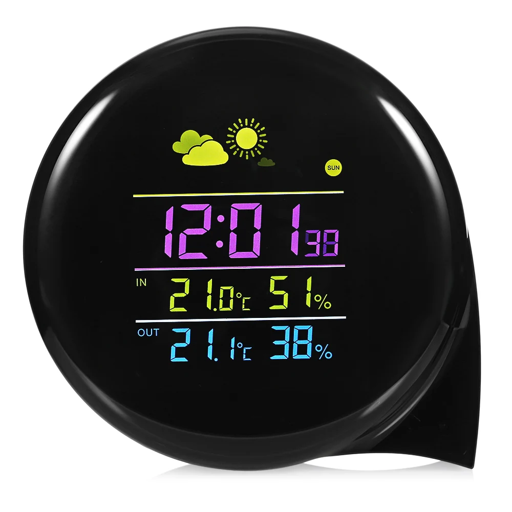 Беспроводная уличная Метеостанция Comma монитор температуры и влажности будильник