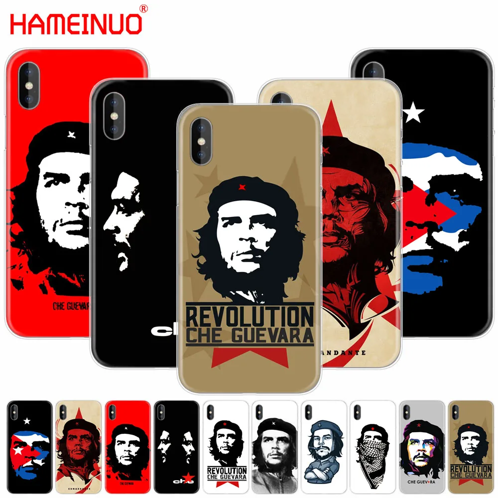HAMEINUO Che Guevara крутой Чехол для мобильного телефона iphone X 8 7 6 4 4s 5 5s SE 5c 6s plus|Бамперы| |