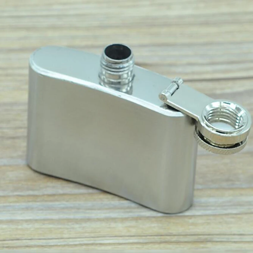 Горячая Распродажа фляга уход за автомобилем-1 шт. 2oz Нержавеющая сталь фляжка