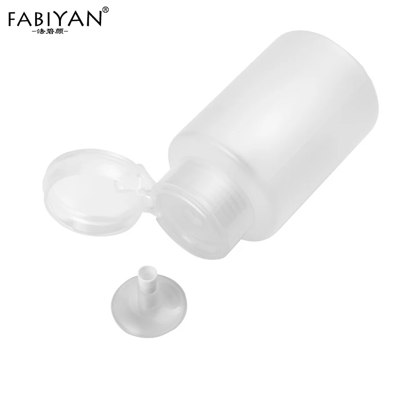 150ML Empty Bottle Pump Dispenser Plastic Polish Remover Cleaner Portable Travel Makeup Nail Art Manicure Tool Professional|pump dispenser|empty