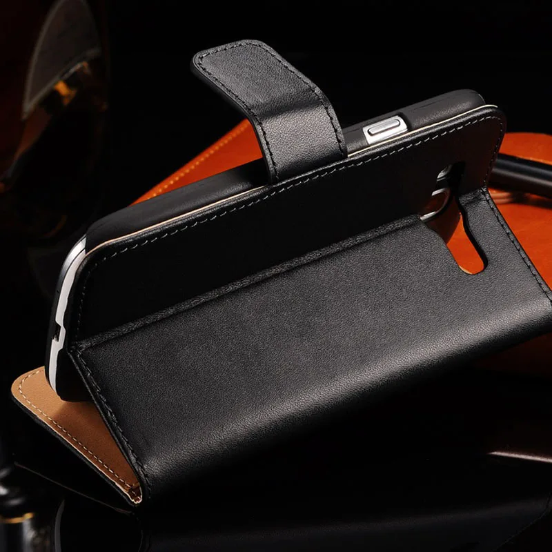 Genuine Leather Case For Samsung Galaxy S3 i9300 SIII Wallet Style Flip Phone Bag Cover Cases | Мобильные телефоны и