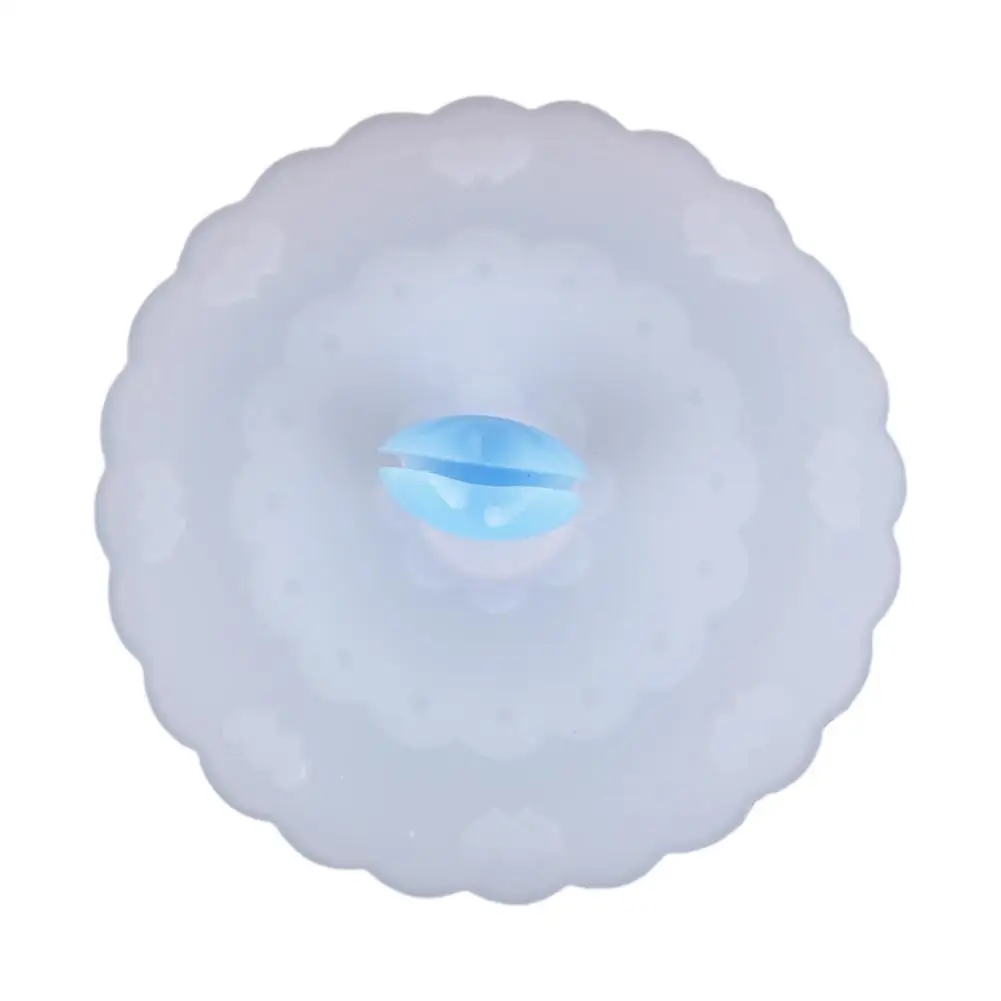 Милое сердце украшение для воды питьевая чашка крышка FDA силиконовая