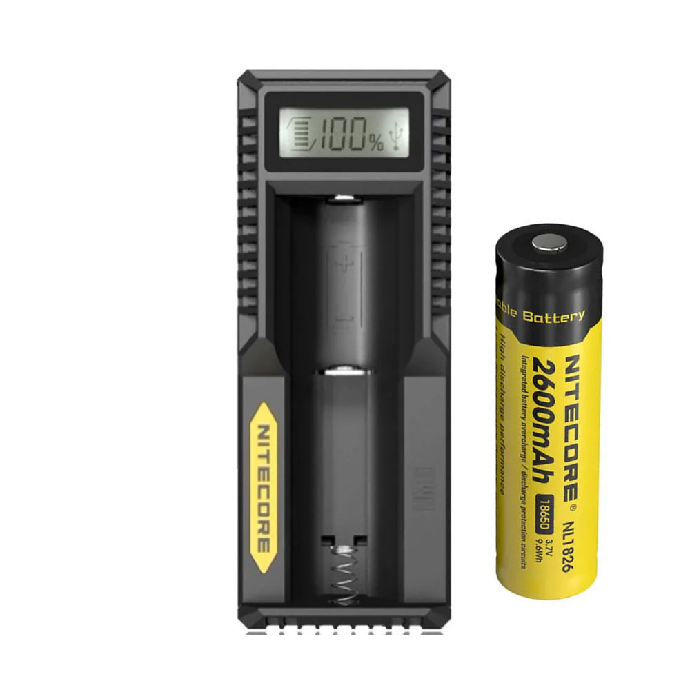 NITECORE UM10 Смарт зарядное устройство ЖК экран цифровой USB + литий ионные