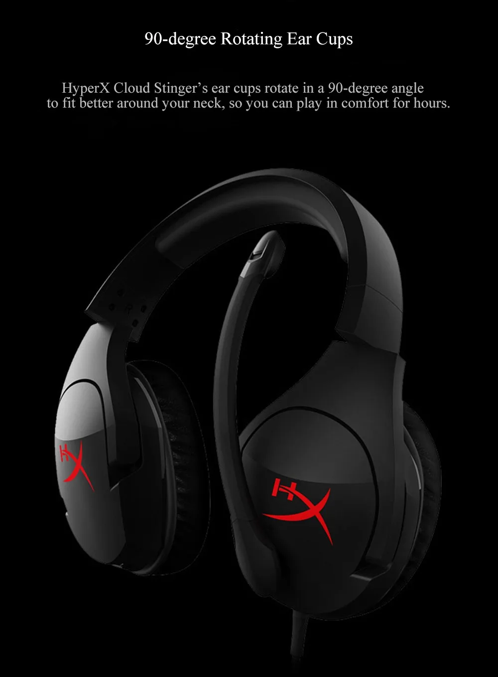 Kingston наушники HyperX Cloud Stinger Auriculare наушники Steelserie игровая гарнитура с микрофоном Микрофон для компьютера