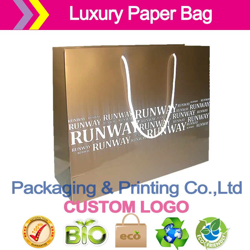 Роскошный бумажный пакет для макияжа с логотипом Комиссии|make up packaging|bag makingbag make |