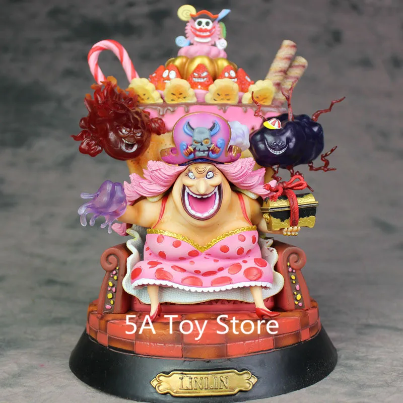 Аниме одна штука GK четыре императора большая мама Шарлотта Линлин ПВХ фигурка