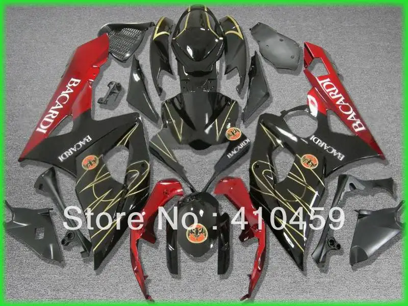 Обтекатель мотоцикла комплект для SUZUKI GSXR1000 GSX R1000 GSXR 1000 K5 05 06 2005 2006 Топ Красный