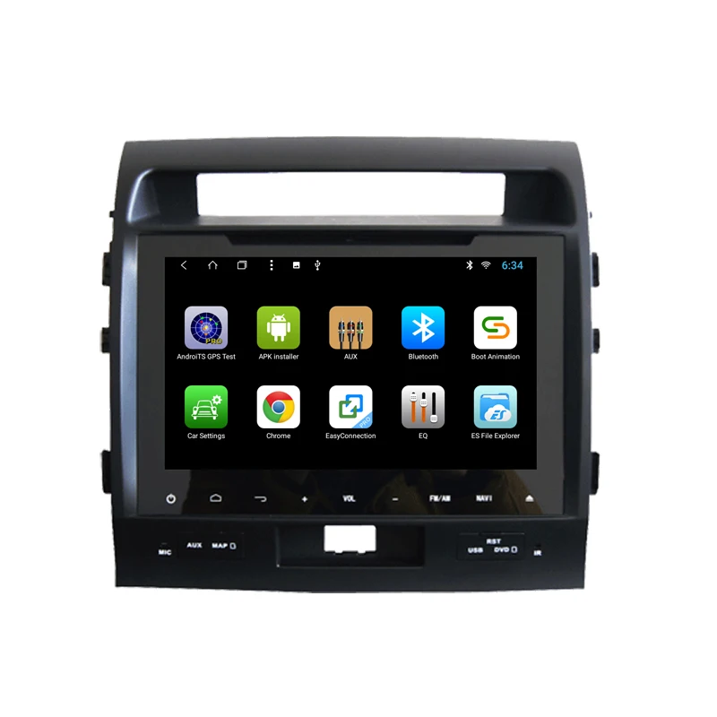 9 0 дюймов Автомагнитола Android 8 1 автомобильный dvd-плеер для Toyota Land Cruiser стерео 2 ГБ 32