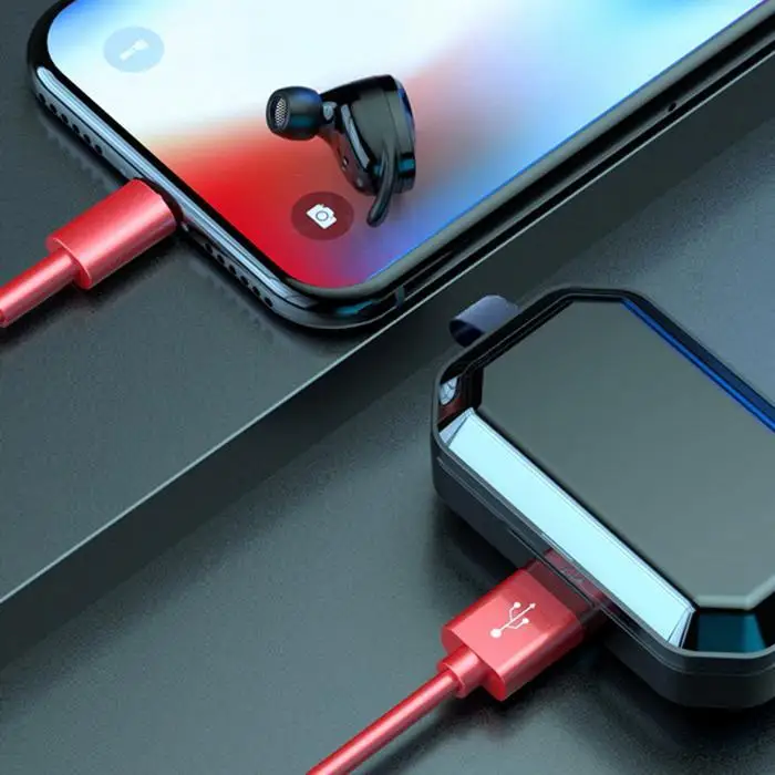 Беспроводные Bluetooth наушники 5 0 Спортивная гарнитура водонепроницаемая и