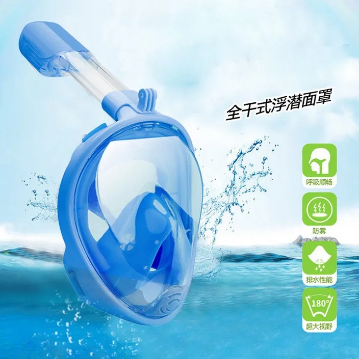 Новая маска для плавания дайвинга подводного анти туман женщин мужчин детей