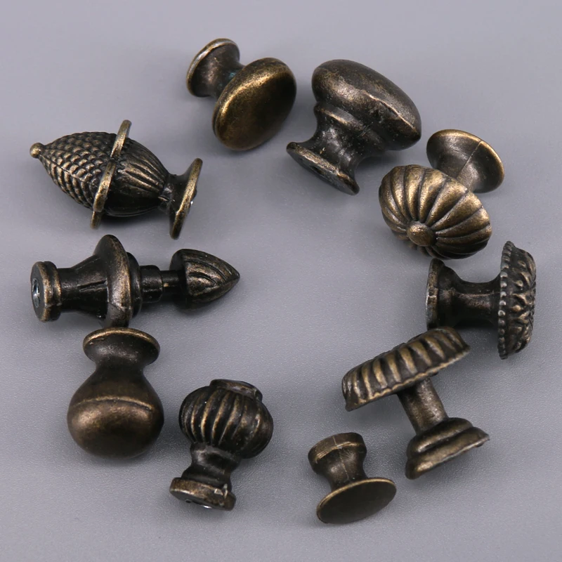 2 шт. Мини Античный ящик для ювелирных изделий ящика дверная ручка шкафа