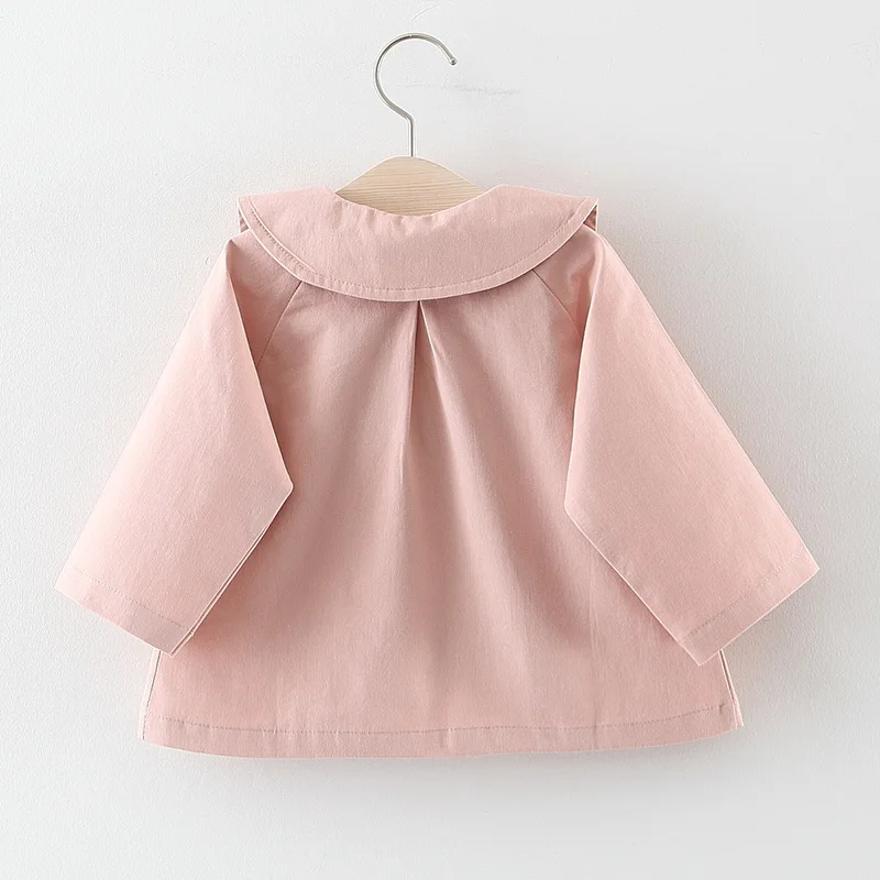 Girls'jacket in spring and autumn children's Plaid tie windbreaker jacket girls' | Детская одежда и обувь