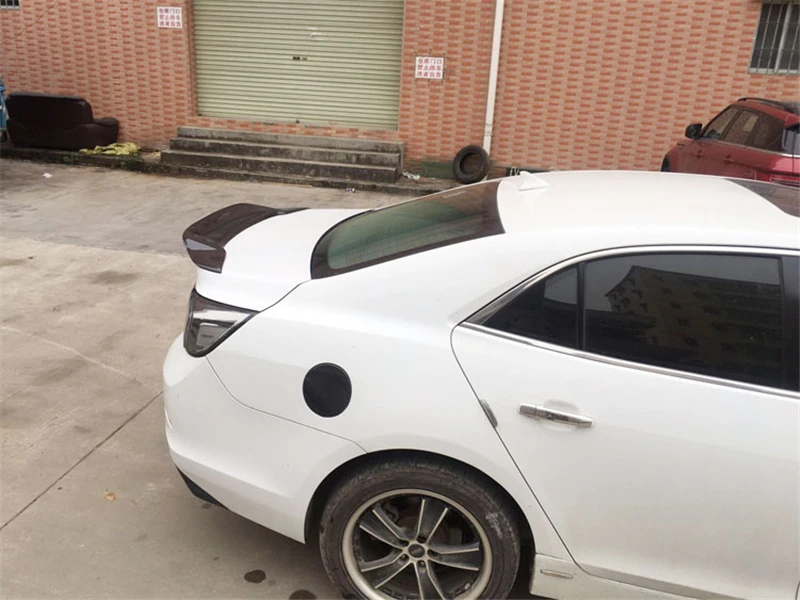 Используется для Chevrolet Malibu спойлер 2012 13 14 15 16 17 18 19 лет глянцевое углеродное волокно/FRP заднее крыло R стиль аксессуары для автомобиля refitt