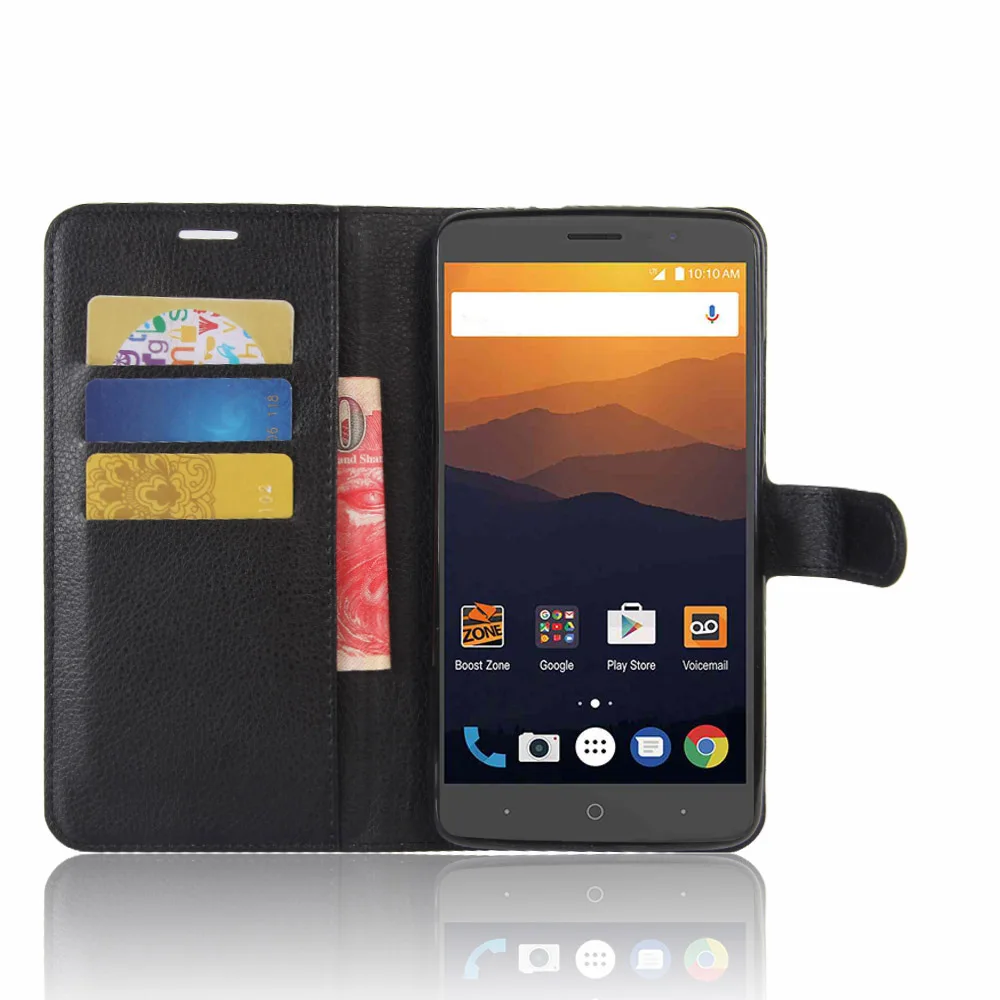 ZiQi Case For ZTE Max XL Z986 6.0inch Wallet Style PU Leather Protective Kickstand Cover N9560 Phone Bag |