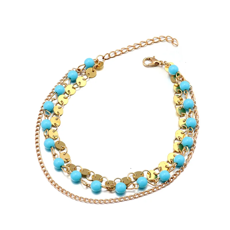 Seblasy Женская Длинная цепочка в богемном стиле с кисточками и блестками