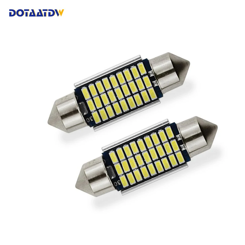10x36 мм 39 41 Festoon 3014 SMD LED Canbus C5W автомобильная светодиодная Автомобильная