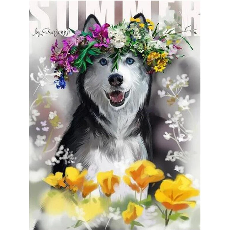 Алмазная живопись 3d сделай сам вышивка крестиком мозаичный узор с симпатичной