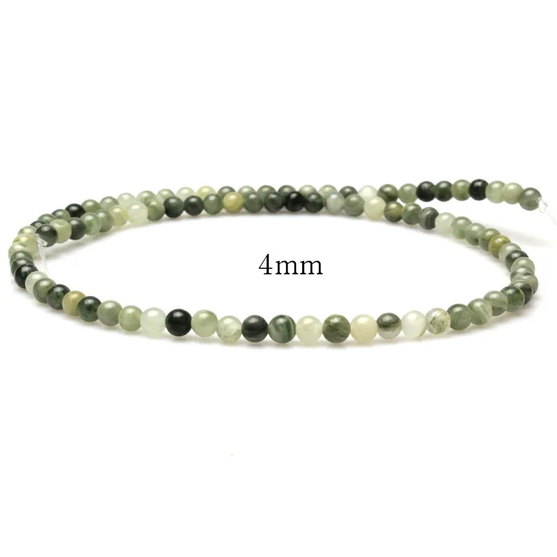 MJDCB Mixed Color Jad e Loose Beads Round4 6 8 10 12mm Energy Stone Bead Healing Power for Jewelry Making Free Shipping | Украшения и