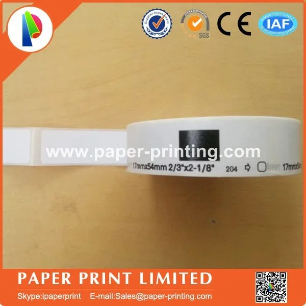 24 рулона совместимые с Brother этикетки оптовая продажа самый дешевый чистый запас DK