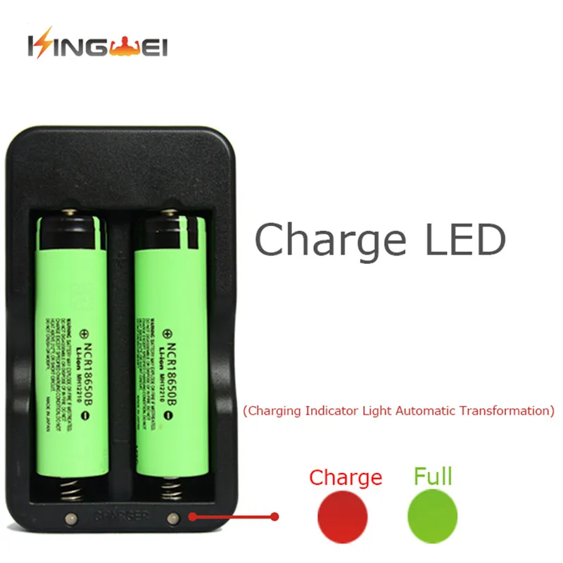 KingWei Бесплатная доставка зарядное устройство для аккумулятора 18650 Лидер продаж |