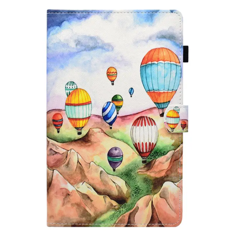 Чехол для планшета для samsung Galaxy Tab E T560 SM-T560 T561, 9,6 дюймов, умный чехол с мультяшными животными, чехол с подставкой, кожаный чехол - Цвет: S007