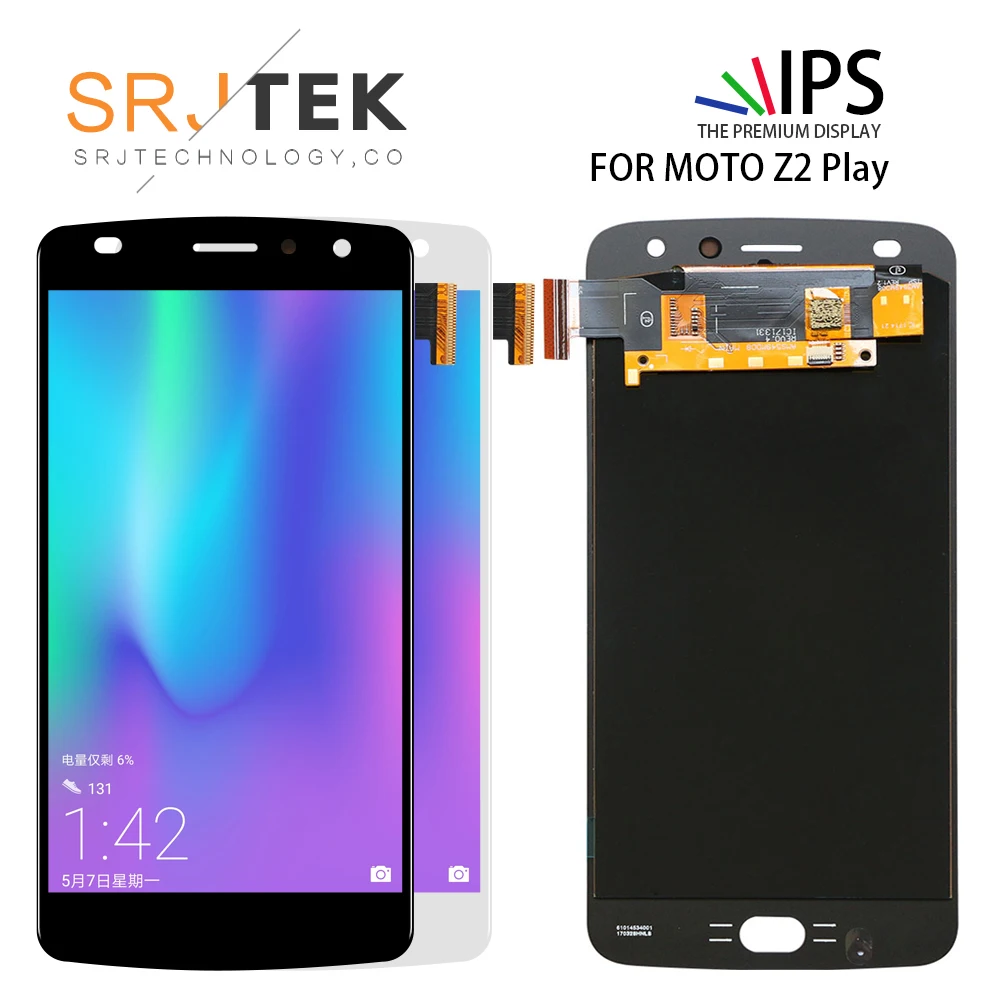 5 дюймов OLED AMOLED LCD для Motorola Moto Z2 Play XT1710 ЖК дисплей сенсорный экран матрица панель