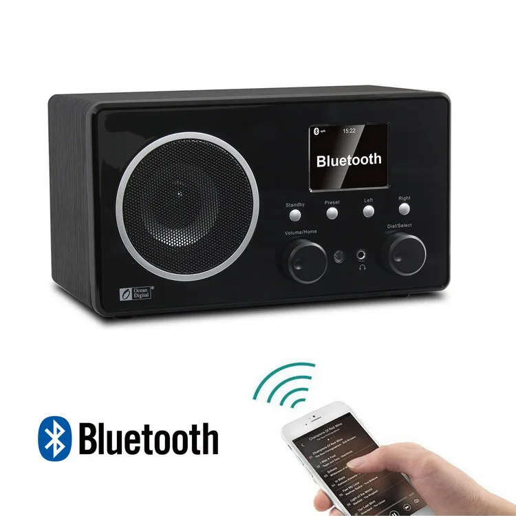 WiFi/DAB+/FM радио океан цифровой WR-282CD Интернет WiFi DAB радио Bluetooth многоязычное меню Будильник Радио пульт